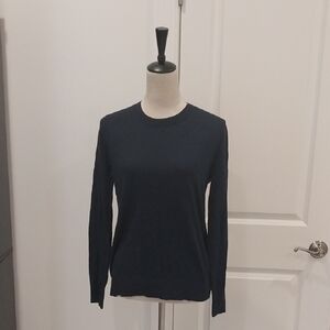 Banana Republic Navy Long Sleeve Top